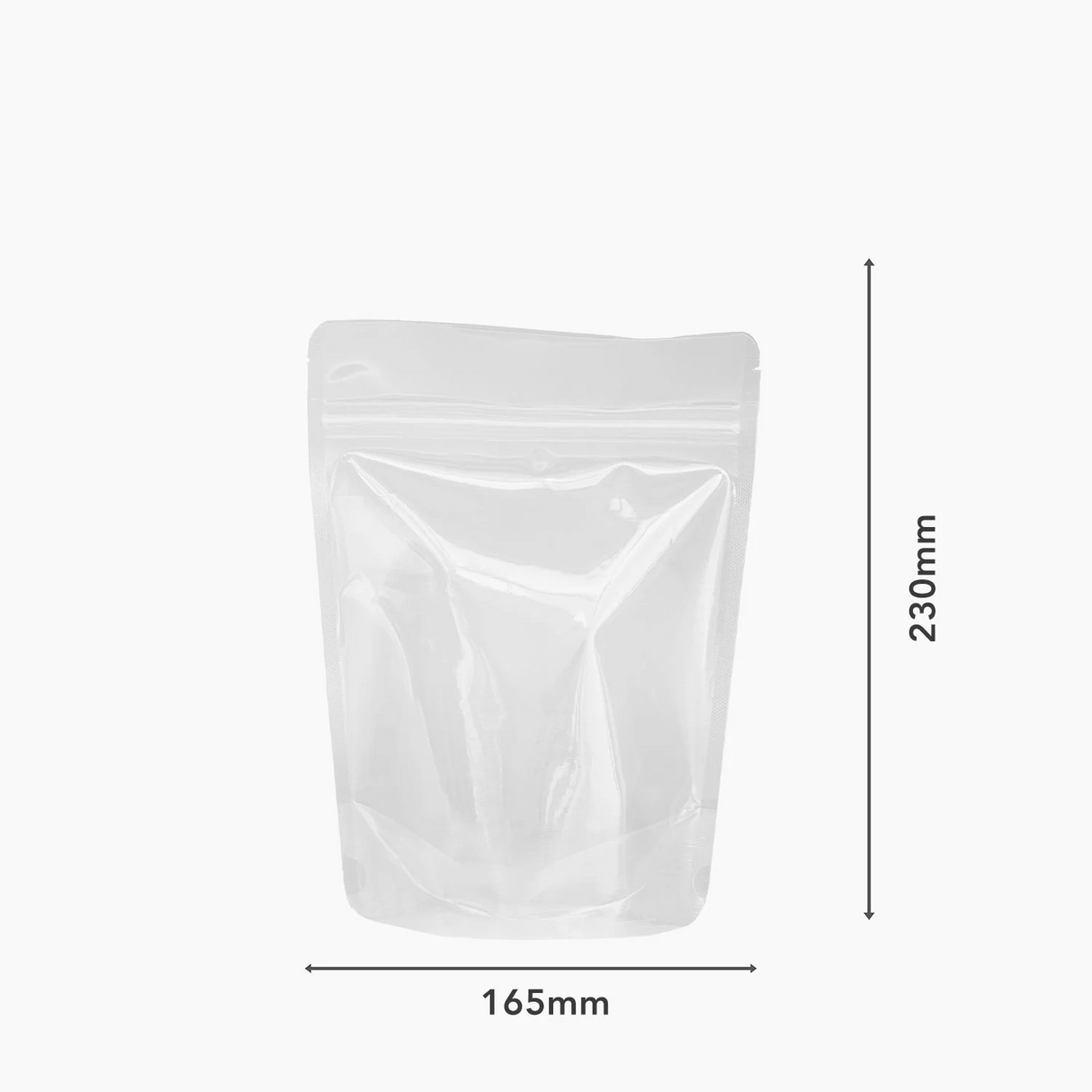 1000 ml Stand-Up Pouch (Zipper) - Clear