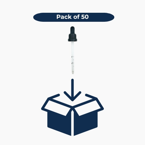 Pipette Dropper Cap (18 mm) - For 100 ml  Glass Bottle