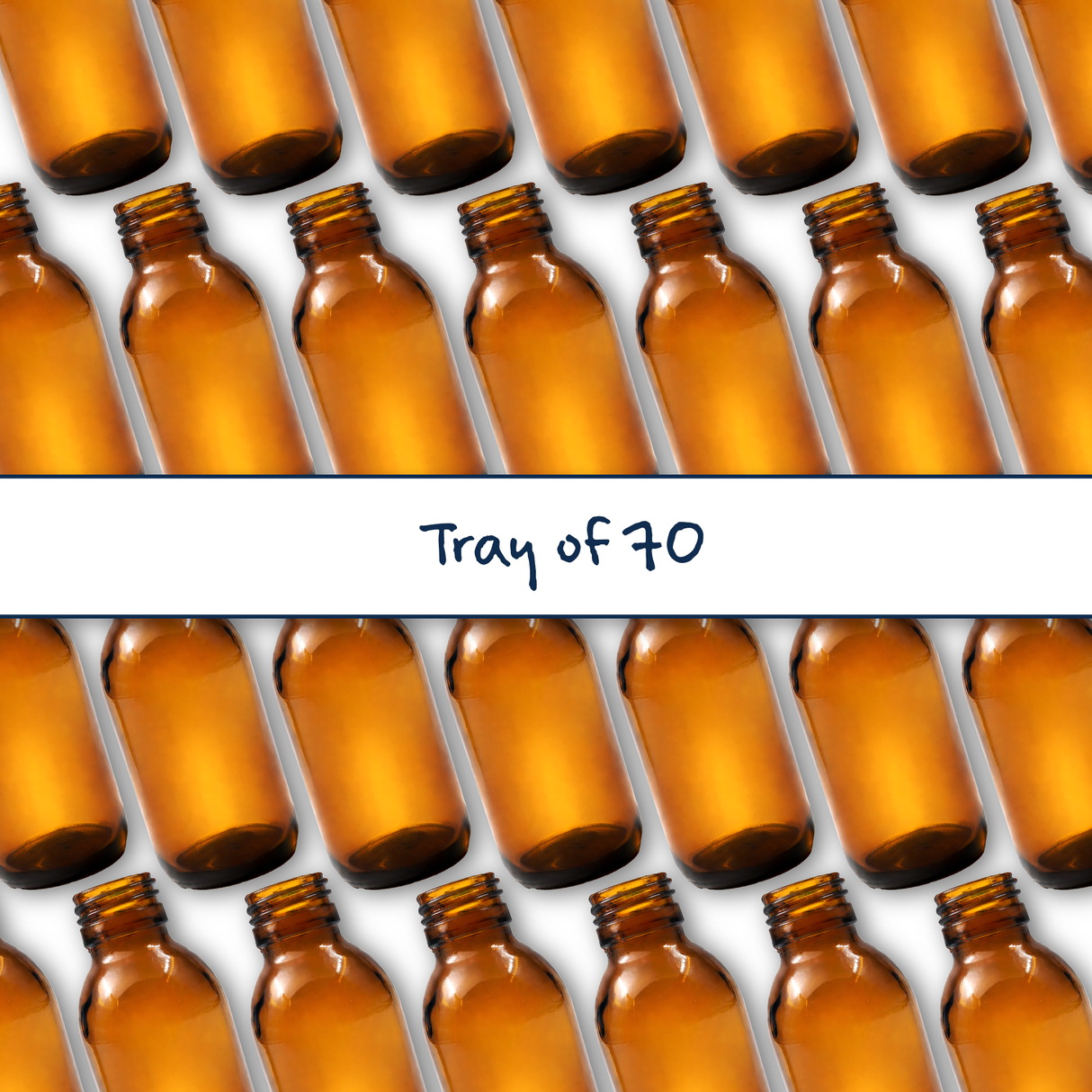 Collection of wide neck amber 100ml glass bottles, empty cosmetic packaging for serums, oils and skincare formulations