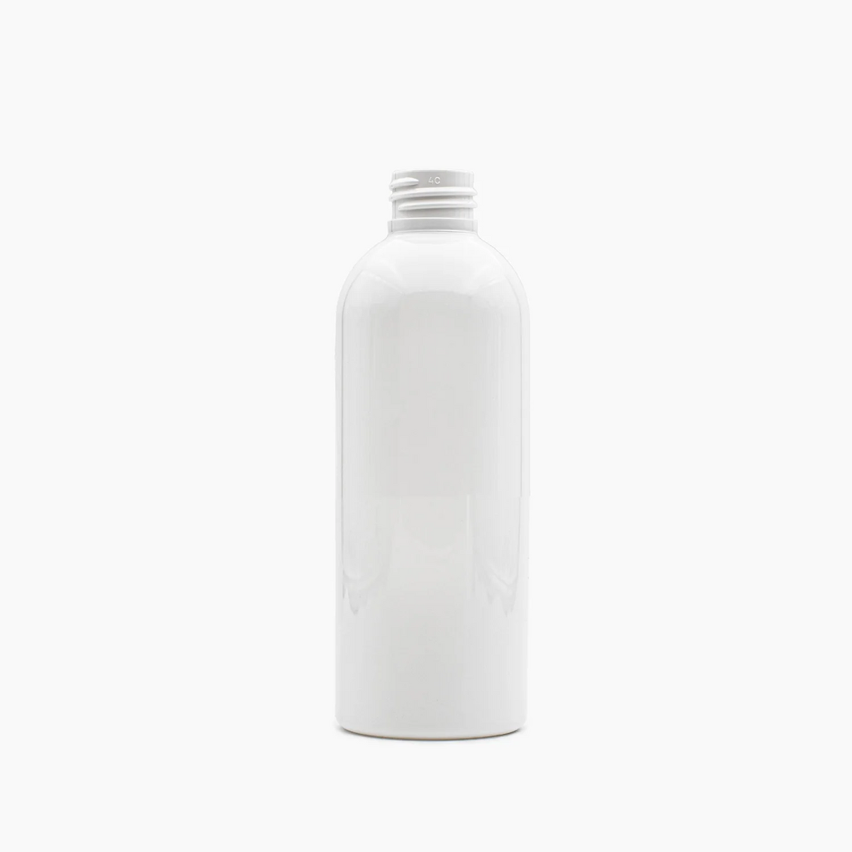100ml PET Boston Tall Bottle (20mm neck) - No Closure - Solid White
