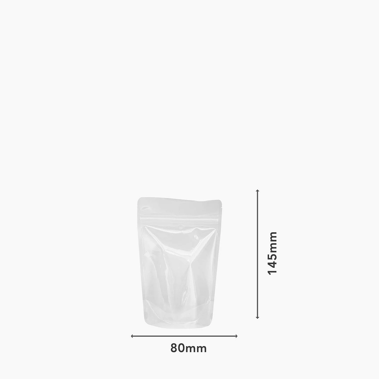 100 ml Stand-Up Pouch (Zipper) - Clear
