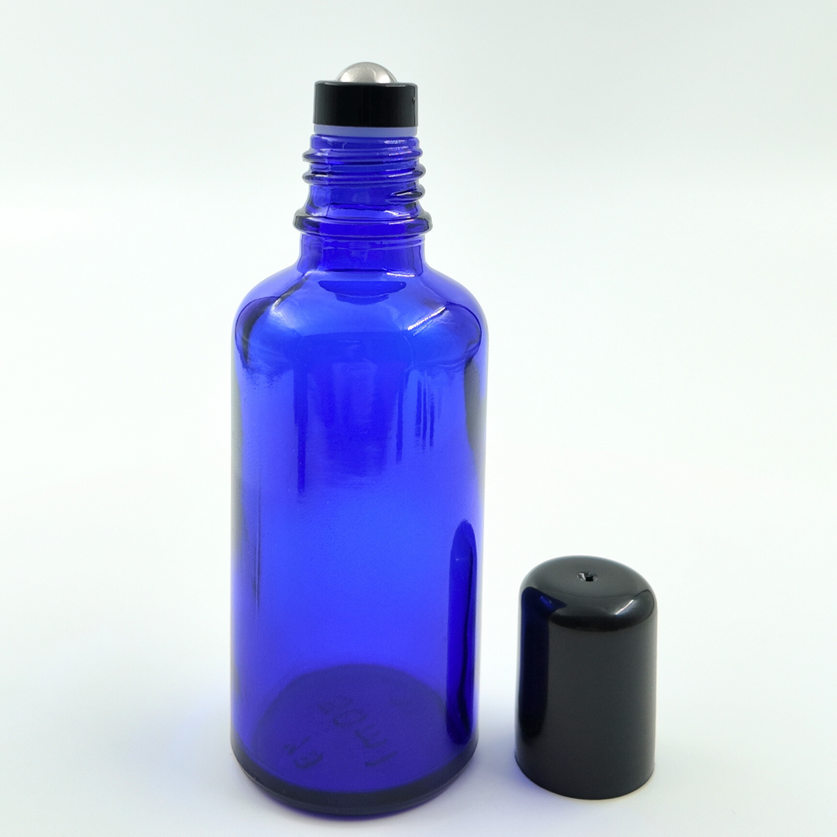 18mm Roller Ball with Cap - Black