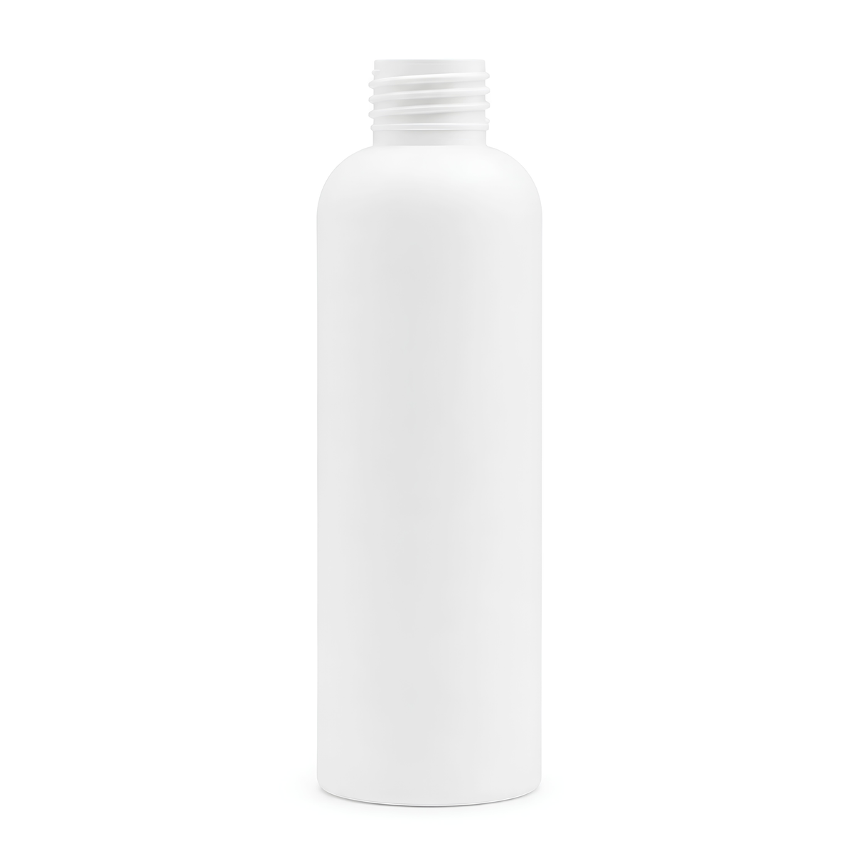 The 125ml White HDPE Boston Tall Bottle combines durability and elegance, offering a clean, opaque design ideal for lotions, shampoos, and other liquid products.