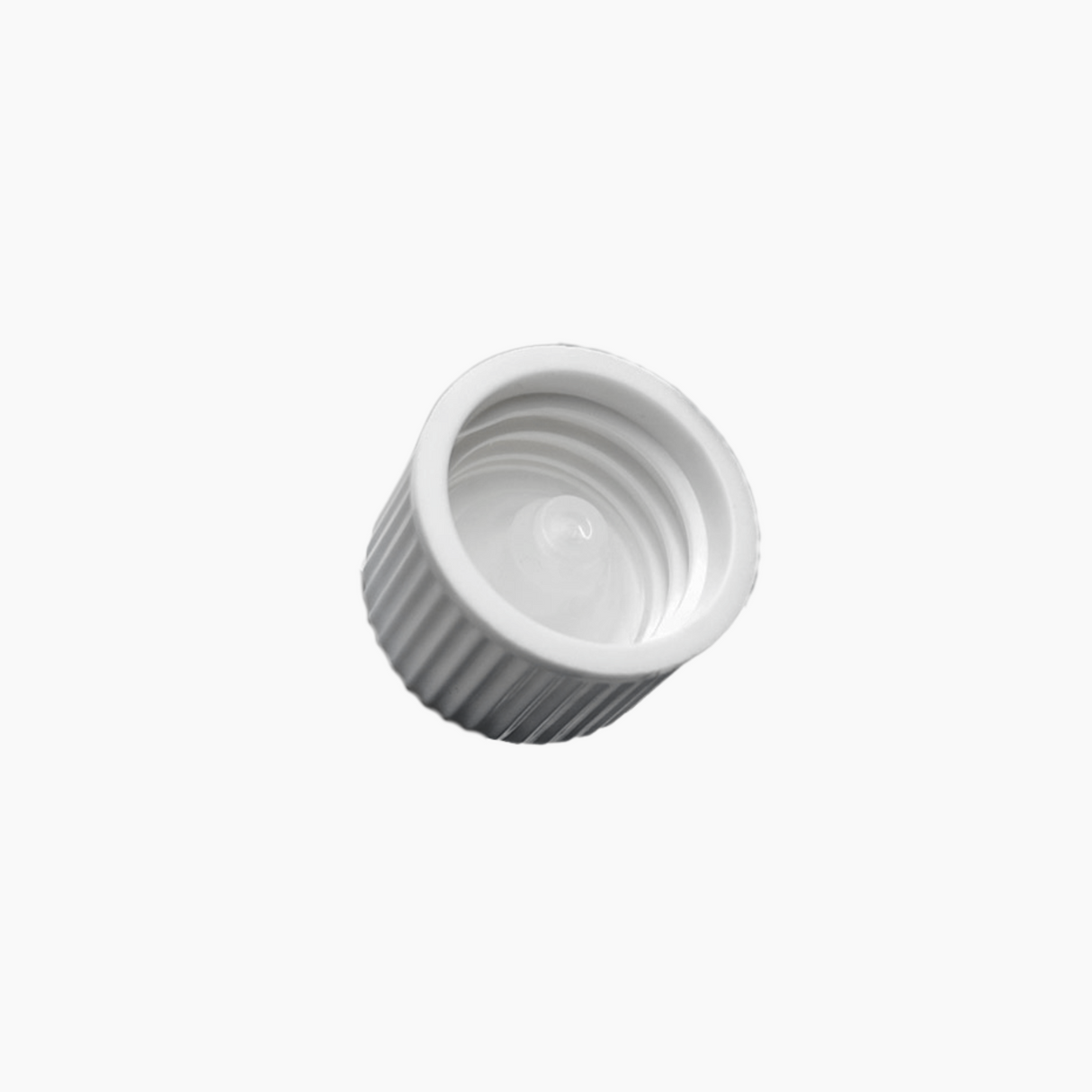 18mm Poly Cone Cap - White