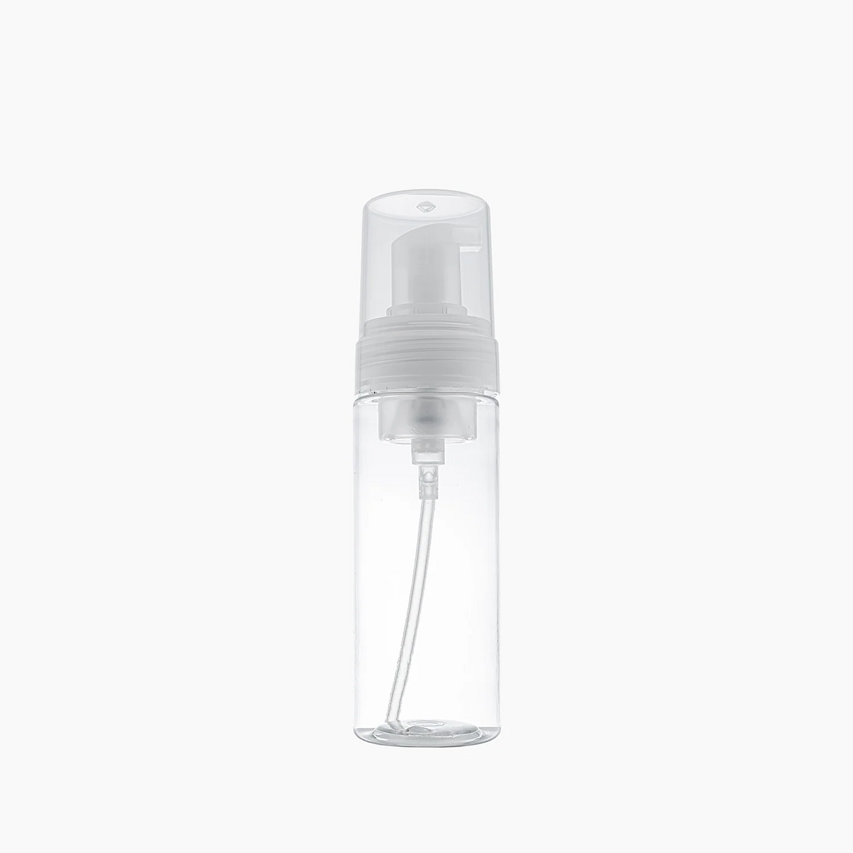 150ml Foam Bottle - With Closure - Clear