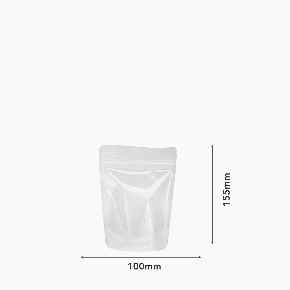 150 ml Stand-Up Pouch (Zipper) - Clear