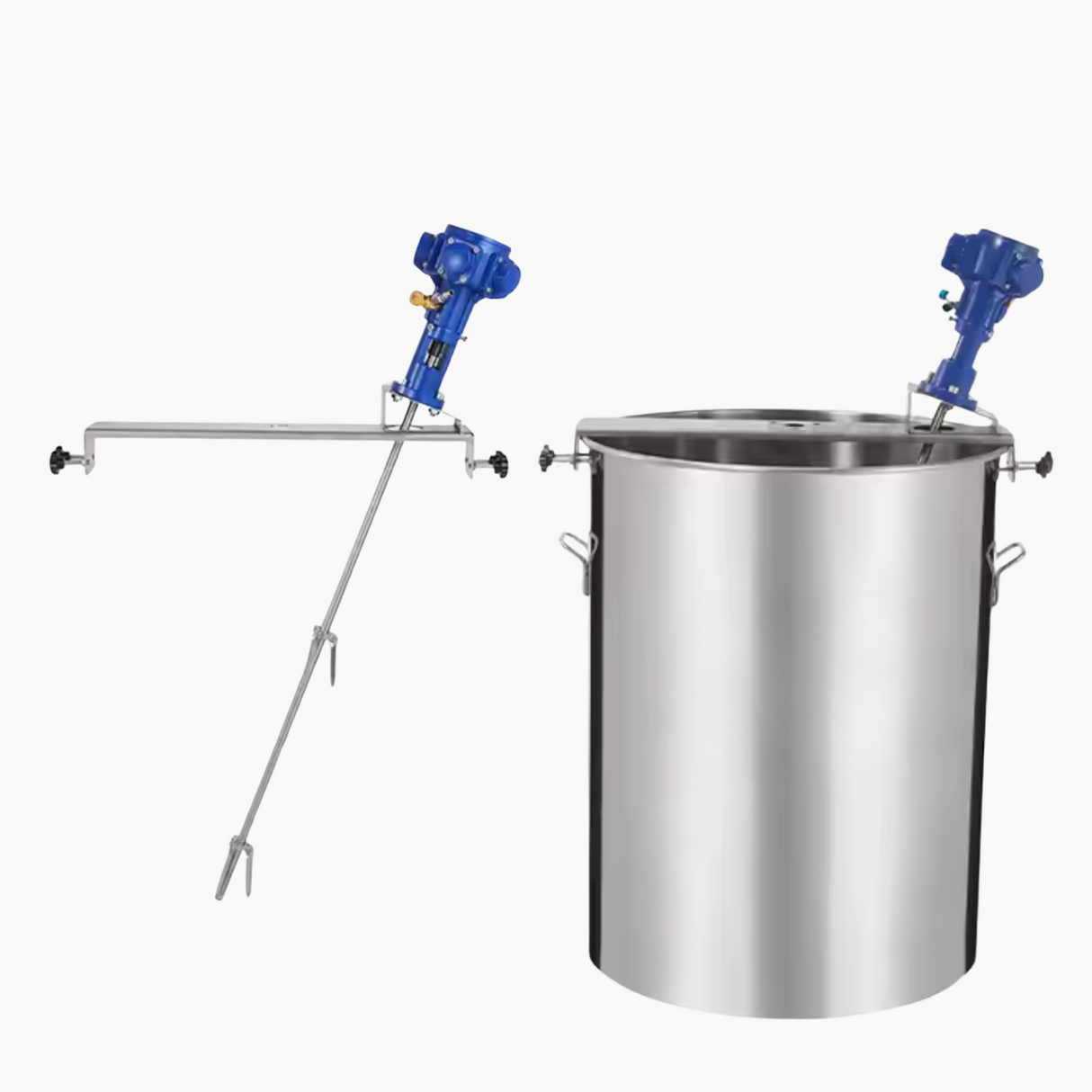 SPRALL Inclined Horizontal Pneumatic Mixer 200