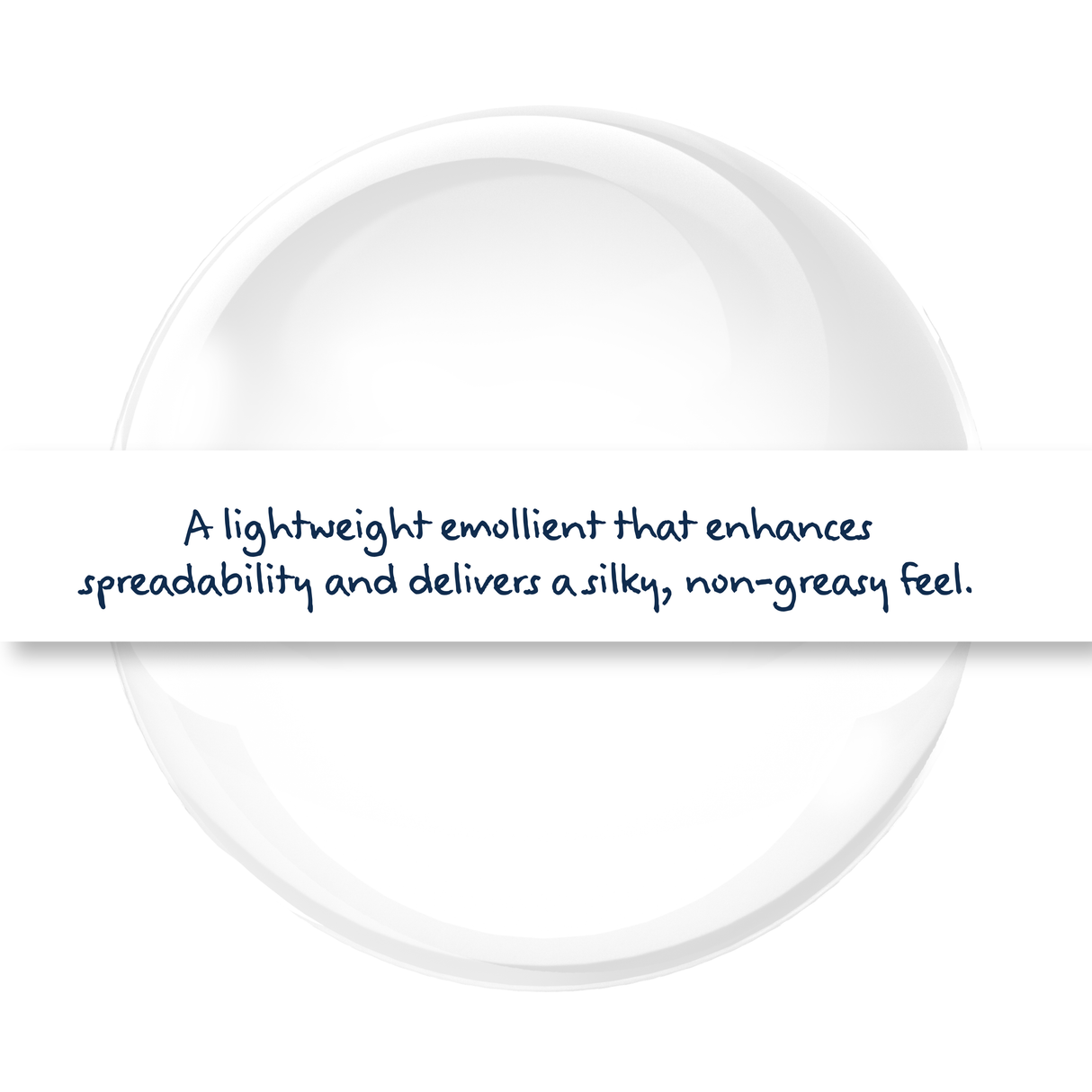 A lightweight emollient that enhances spreadability and delivers a silky, non-greasy feel.