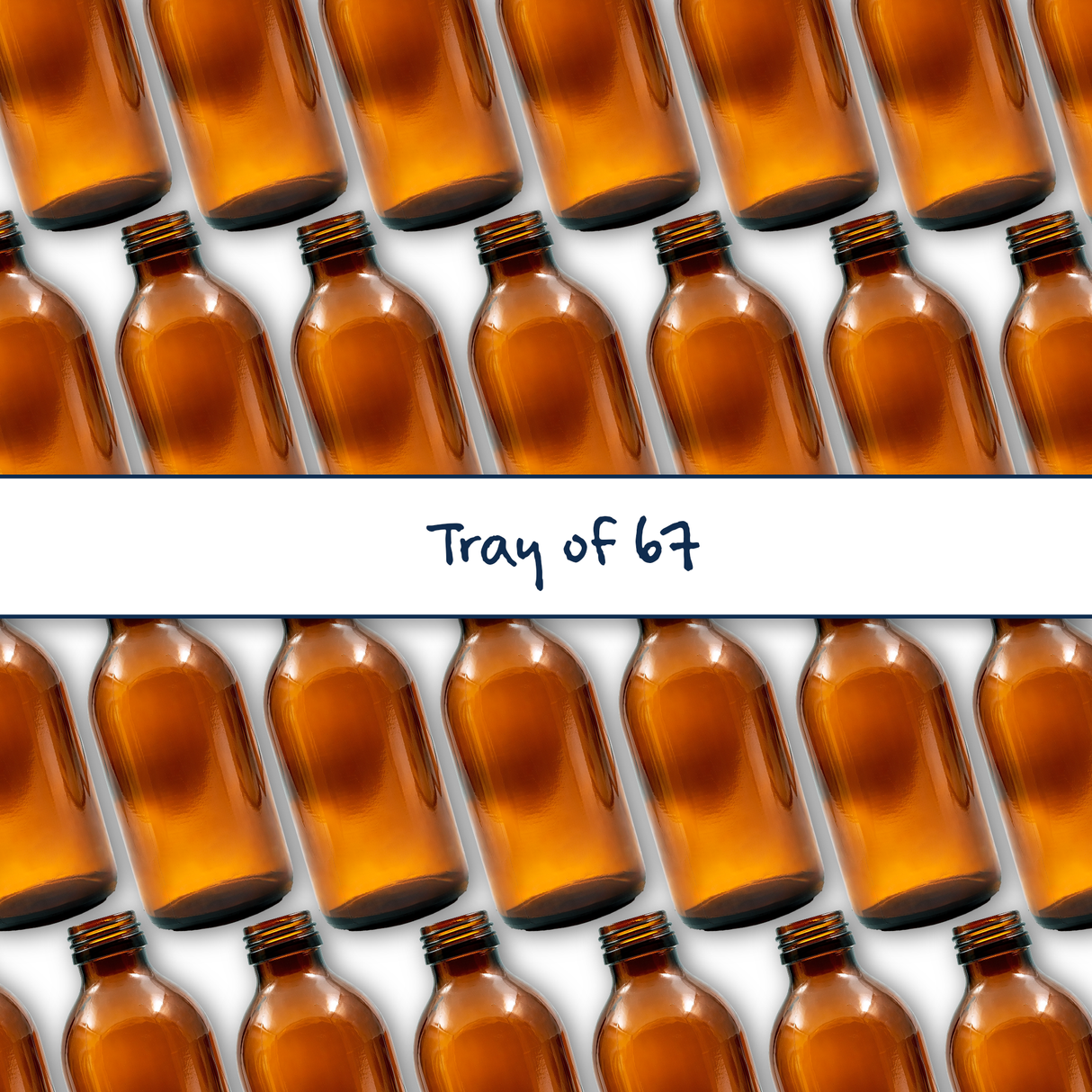 Collection of wide neck amber 200ml glass bottles, empty cosmetic packaging for serums, oils and skincare formulations