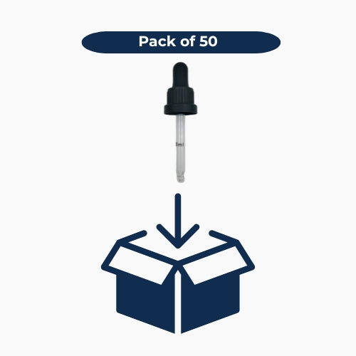 Pipette Dropper Cap (18 mm) - For 20 ml Glass Bottle