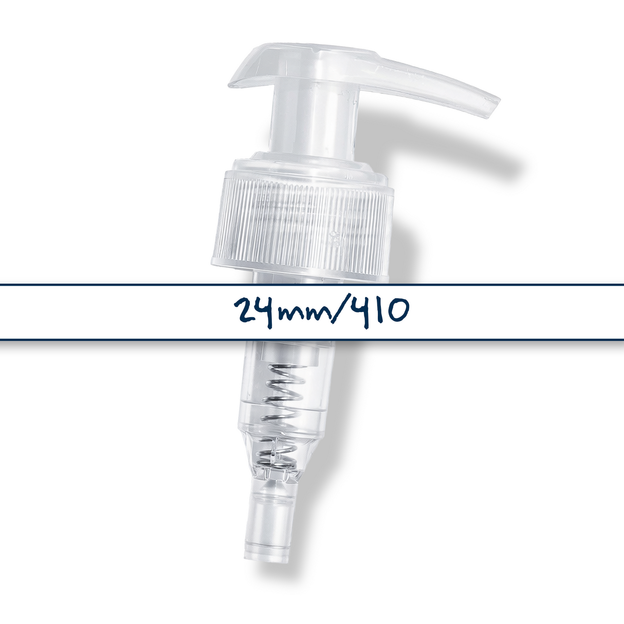 24 mm natural lotion and soap pump for cosmetic bottles, ideal for handwash, lotions and liquid personal care products