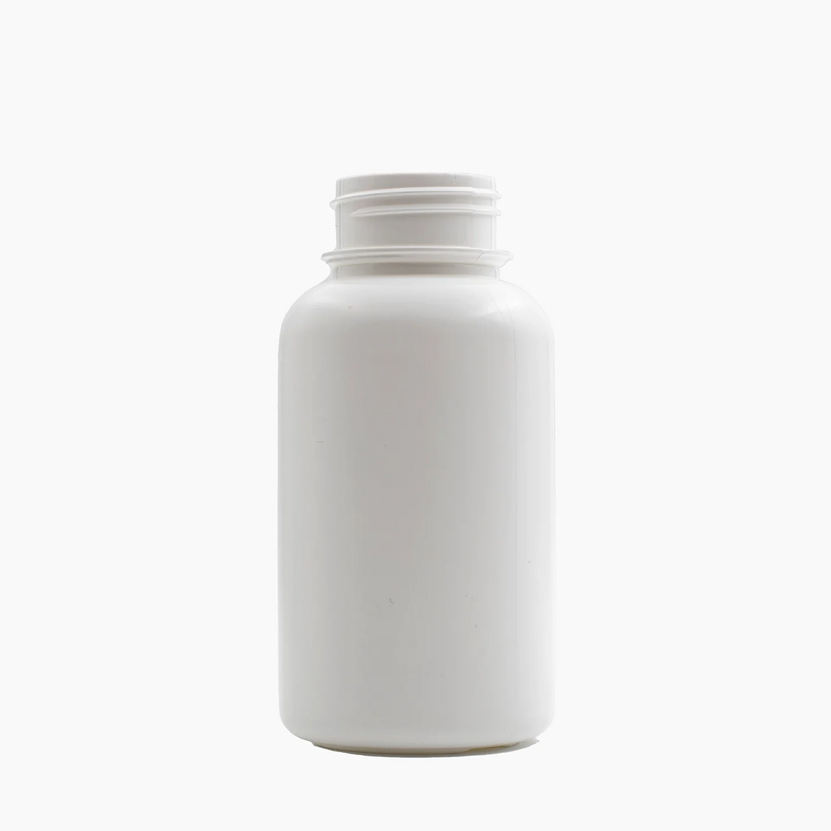 250ml HDPE Tablet Container (38mm neck) - No Closure - White