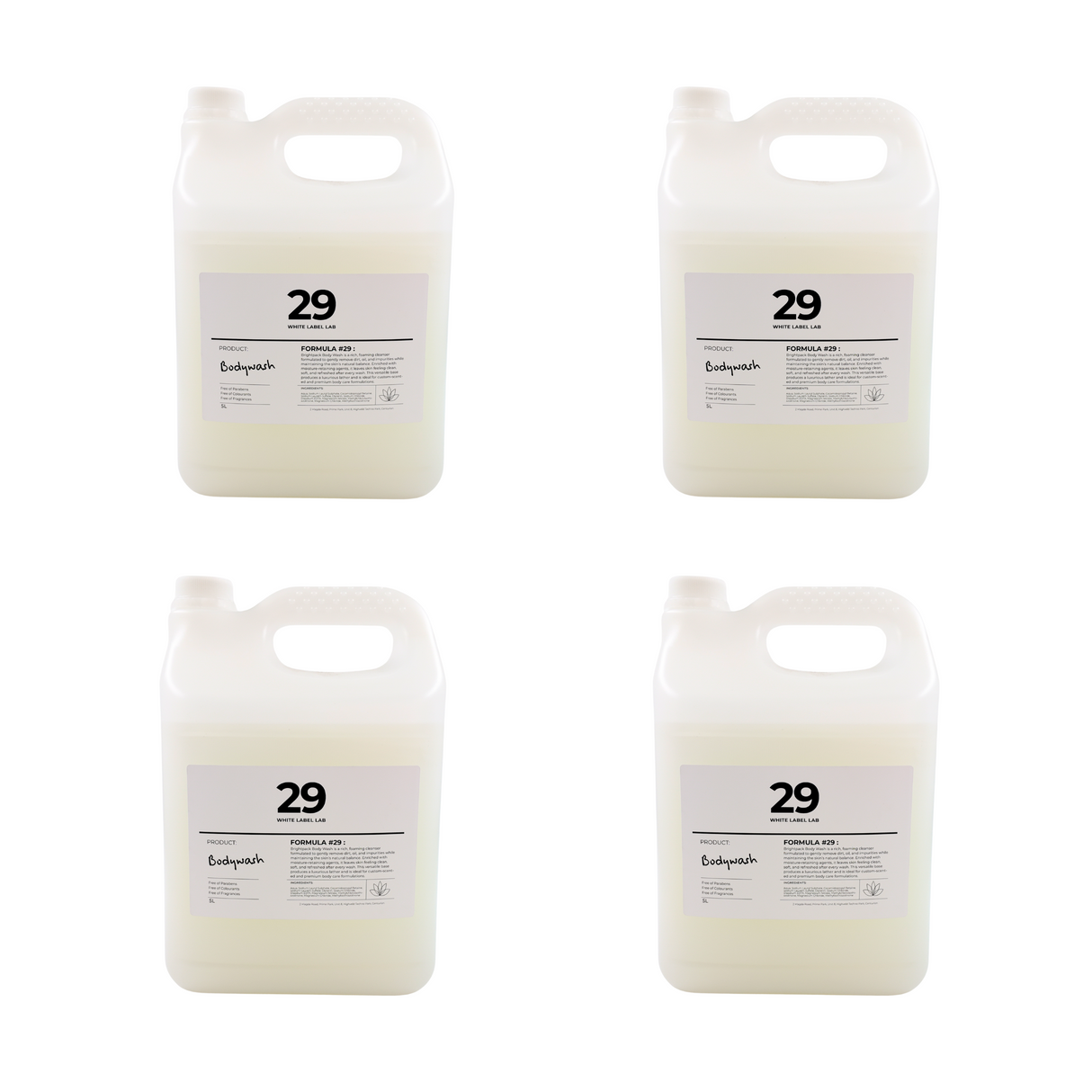 Brightpack Body Wash #29 (White Label Lab)