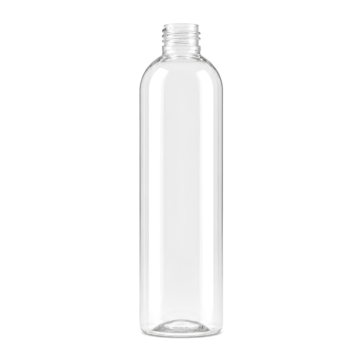 300ml Clear PET Boston Tall Bottle is a sleek and durable packaging option, perfect for showcasing liquids such as shampoos, conditioners, lotions, and more.