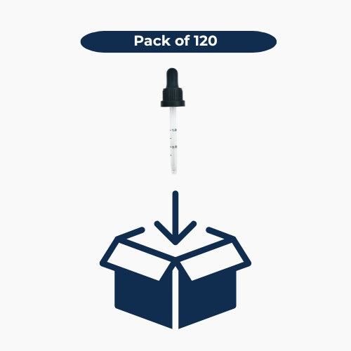 Pipette Dropper Cap (18 mm) - For 30ml Glass Bottle