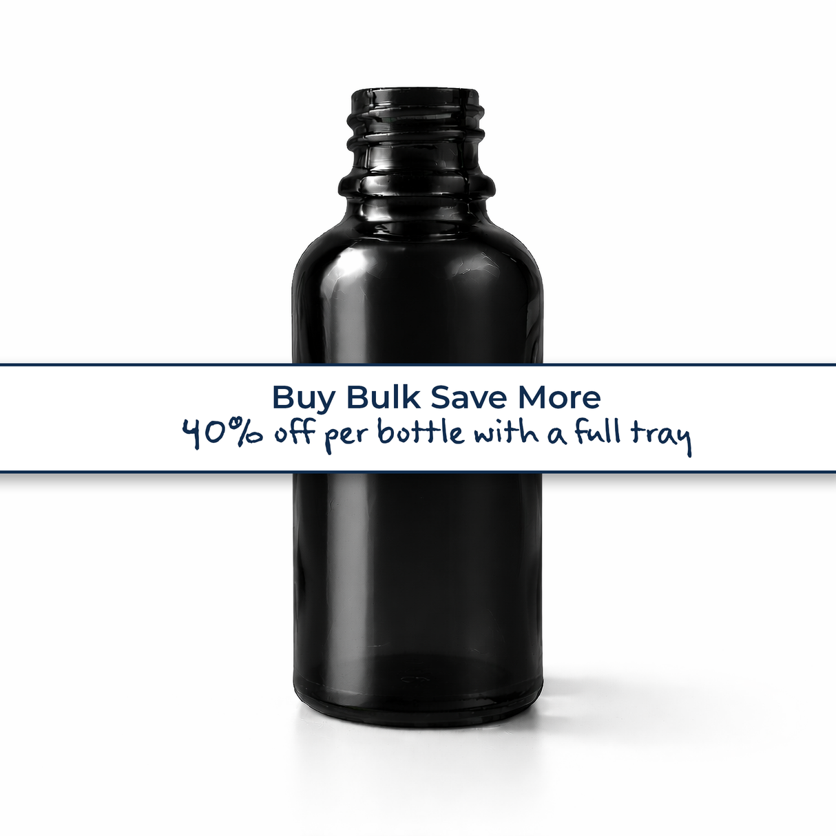 Buy bulk save more, black 30ml glass dropper bottle, empty cosmetic packaging for serums, oils and skincare formulations