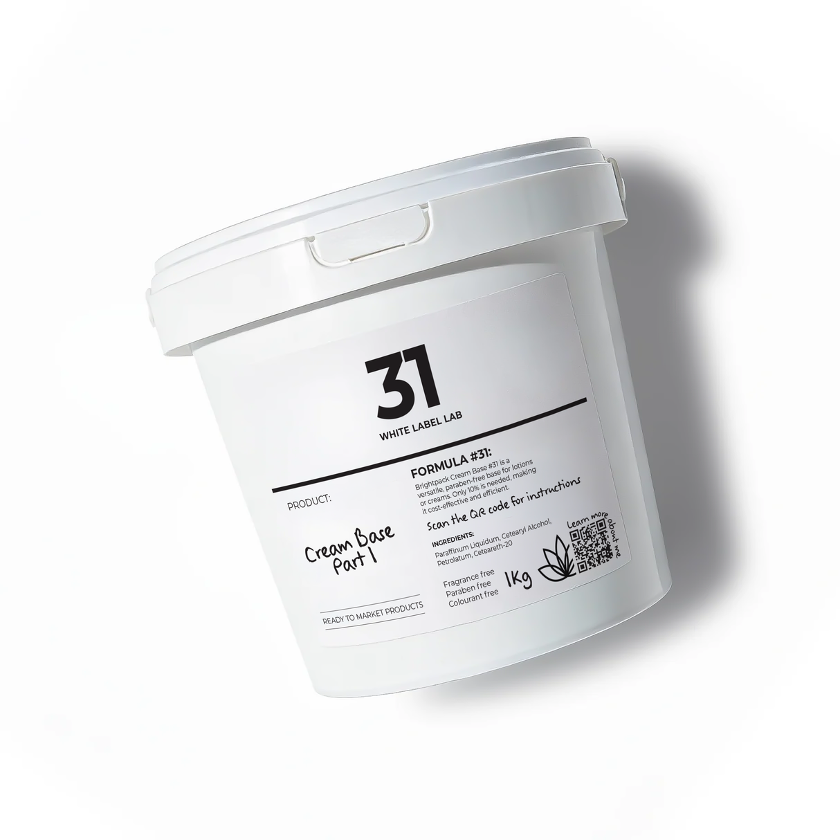 BrightPack Cream Base #31 (White Label Lab)