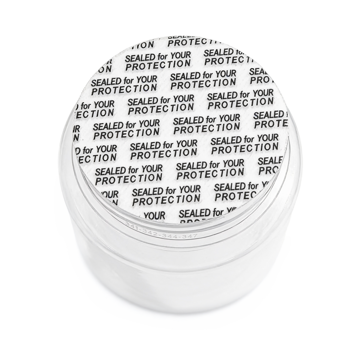50.6mm Pressure-Sensitive Seal designed for 53mm neck 150ml PET jars. Provides a secure, reliable seal with easy pressure-sensitive application.