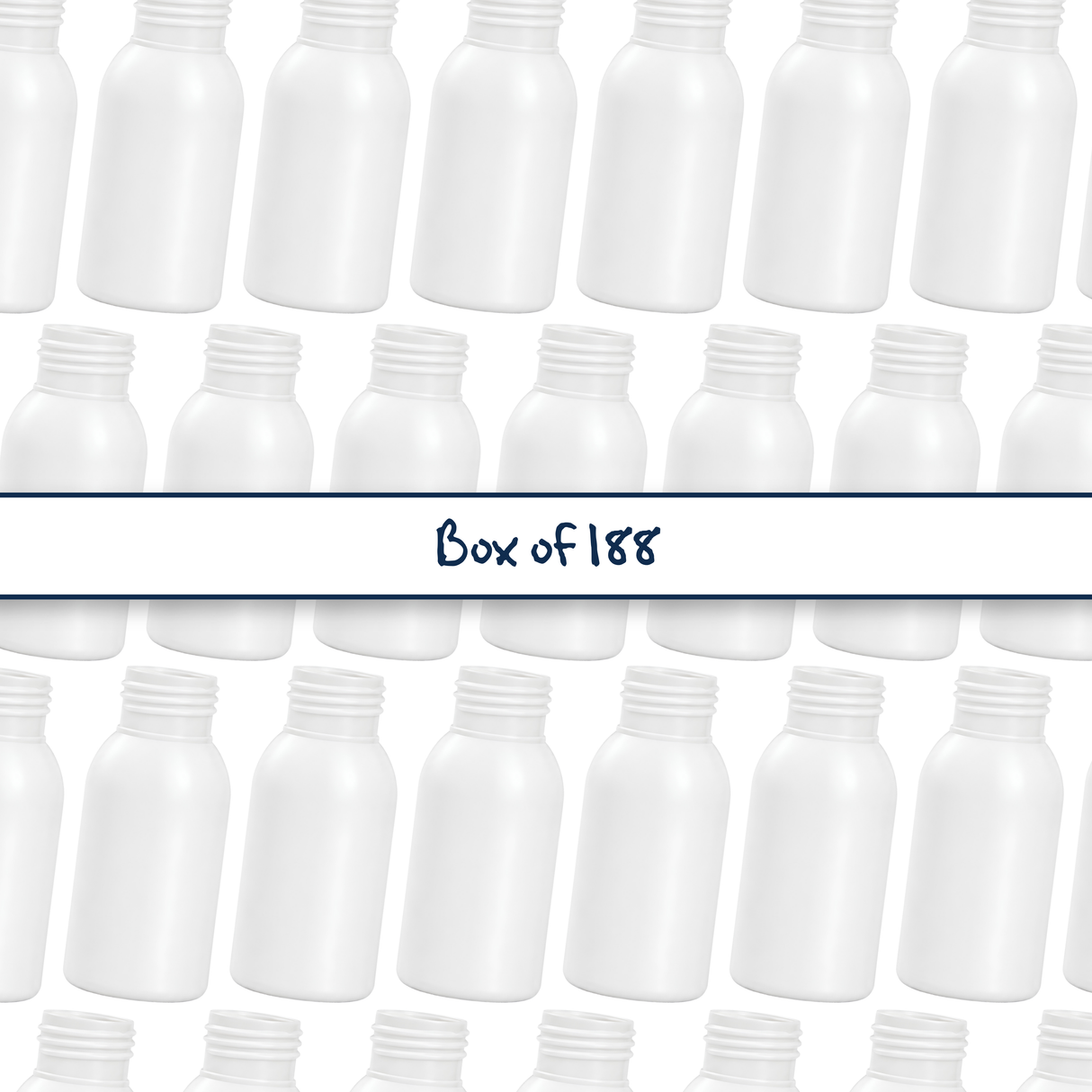 The 50ml White HDPE Boston Tall Bottle with a 24mm neck (24/410), is the perfect packaging solution for your small liquid products.