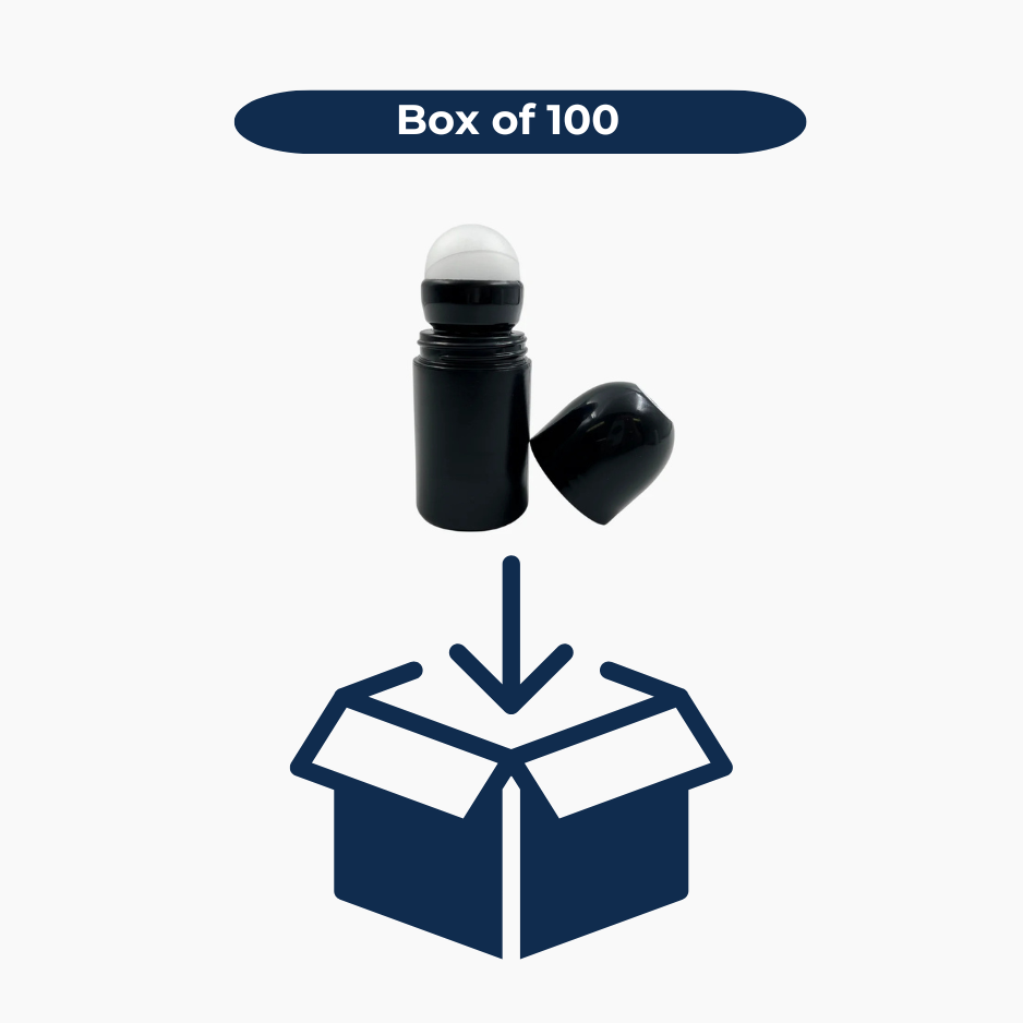 Standard Roll-on Bottle - Black