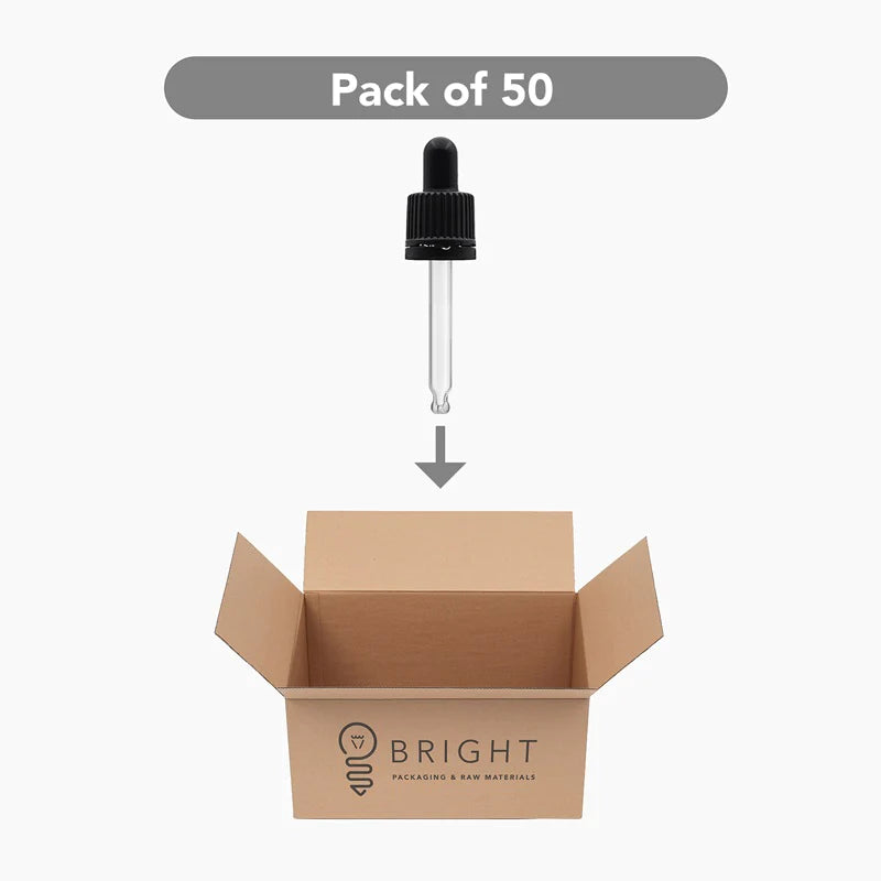 Pipette Dropper Cap (18 mm) - For 20 ml Glass Bottle