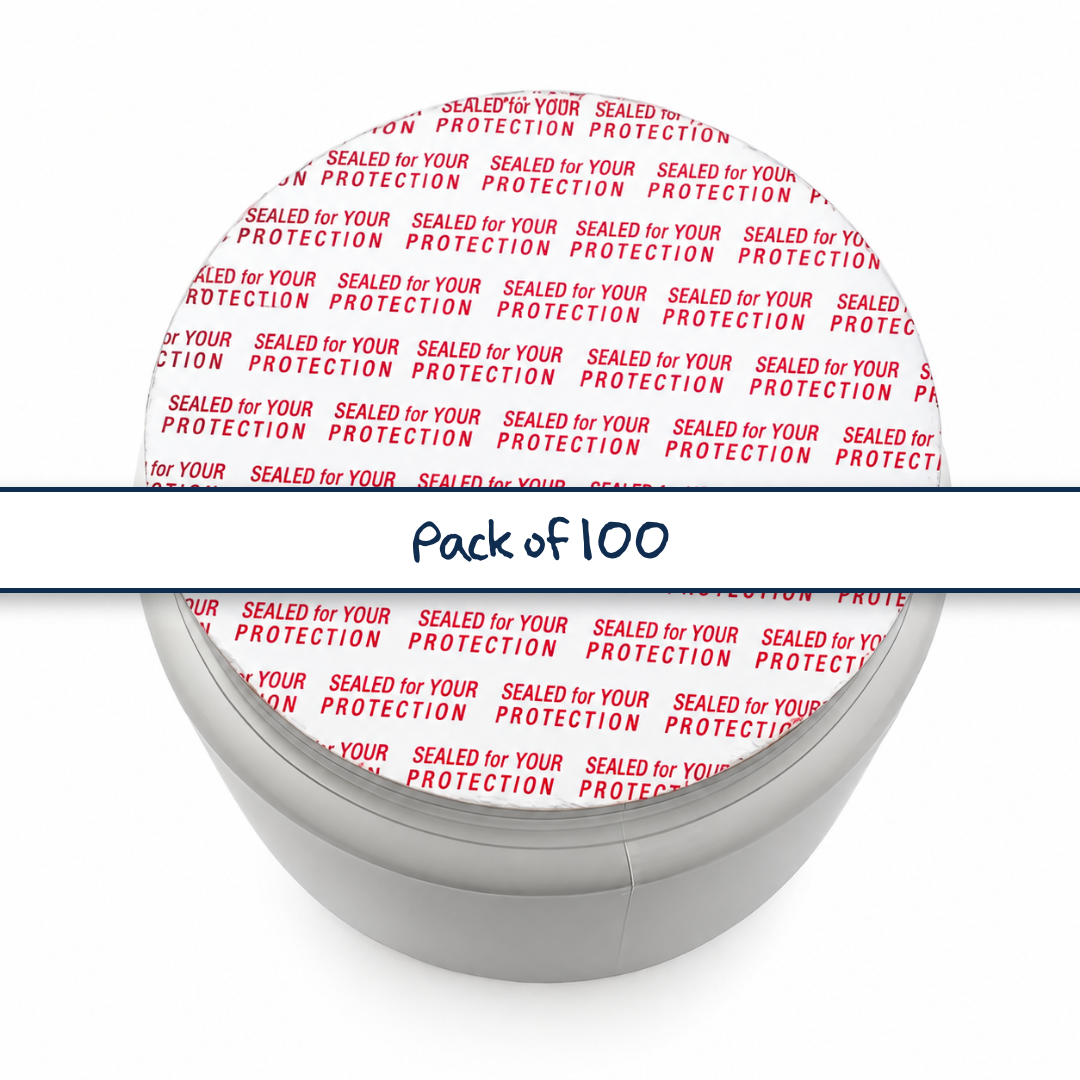 Bulk Pack of 100 Heat induction seals - 83mm