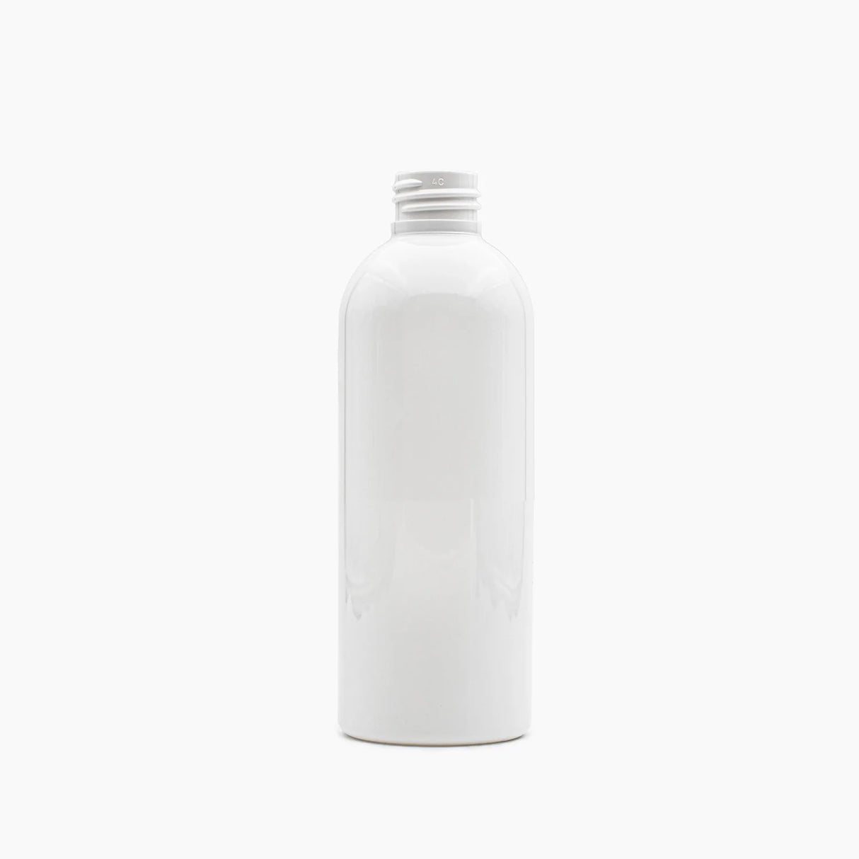 100ml PET Boston Tall Bottle (20mm neck) - No Closure - Solid White