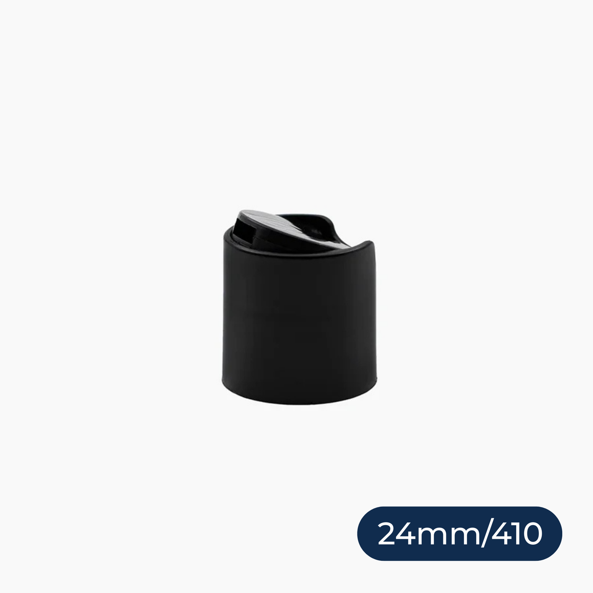 Disc Top Cap (24 mm) - Black