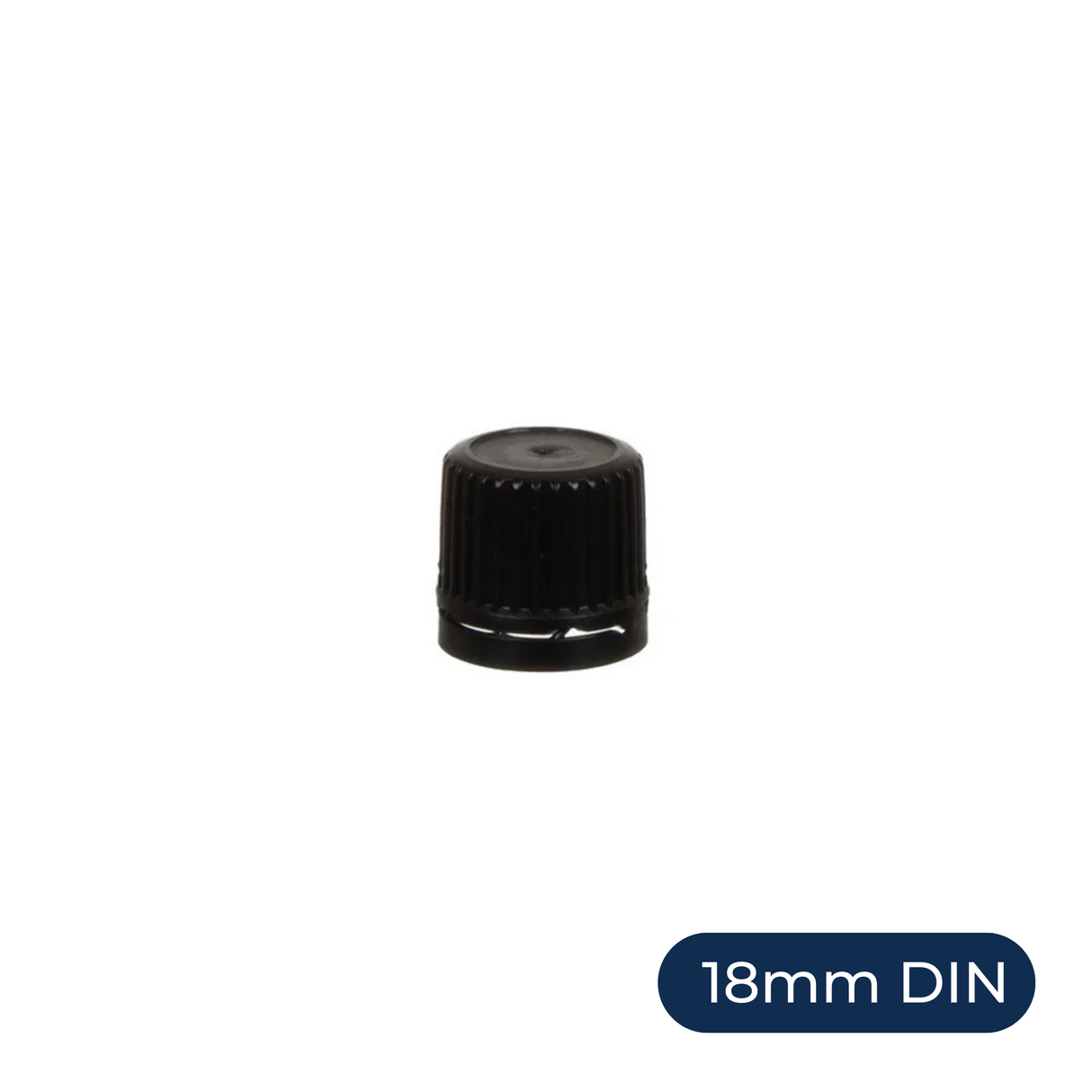 Dropper Cap - Slow Flow (18 mm) - Black