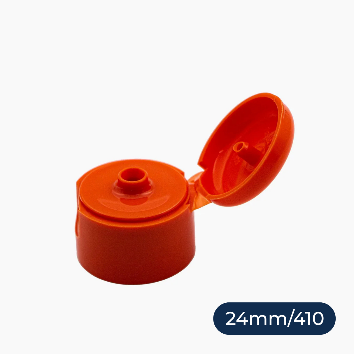 Flip Top Cap (24 mm) - Orange