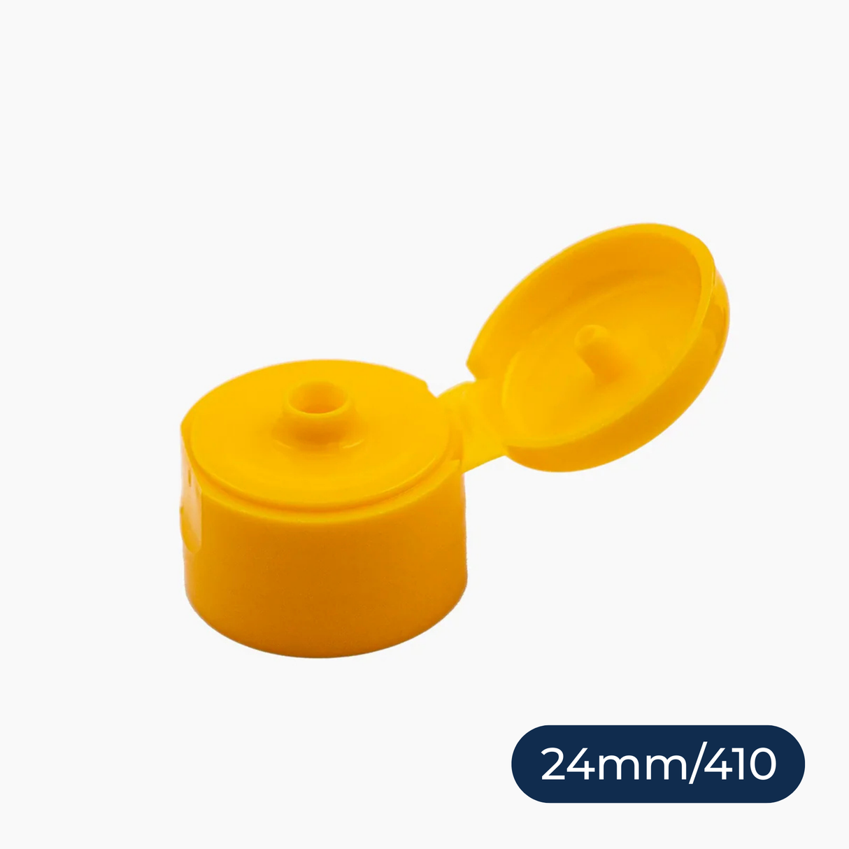 Flip Top Cap (24 mm) - Yellow