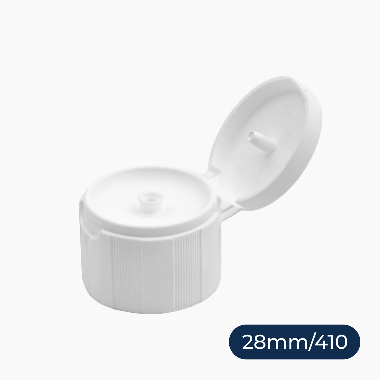 Flip Top Cap (28 mm) - White