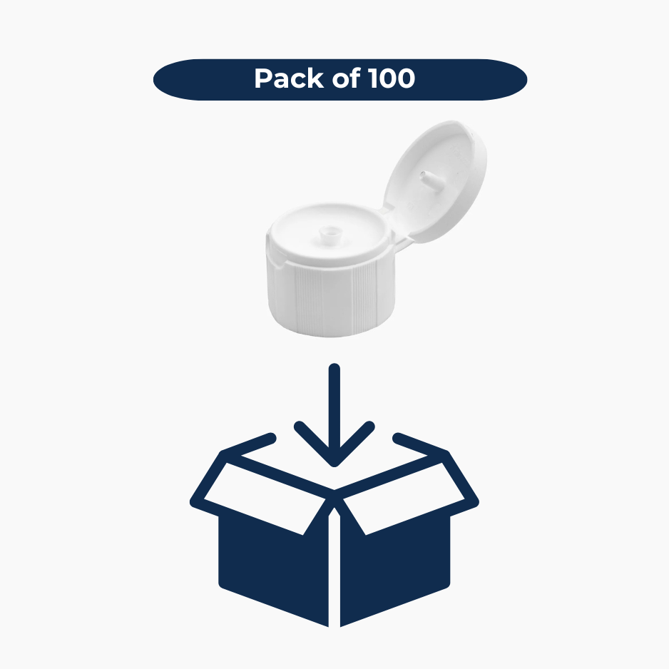 Flip Top Cap (28 mm) - White