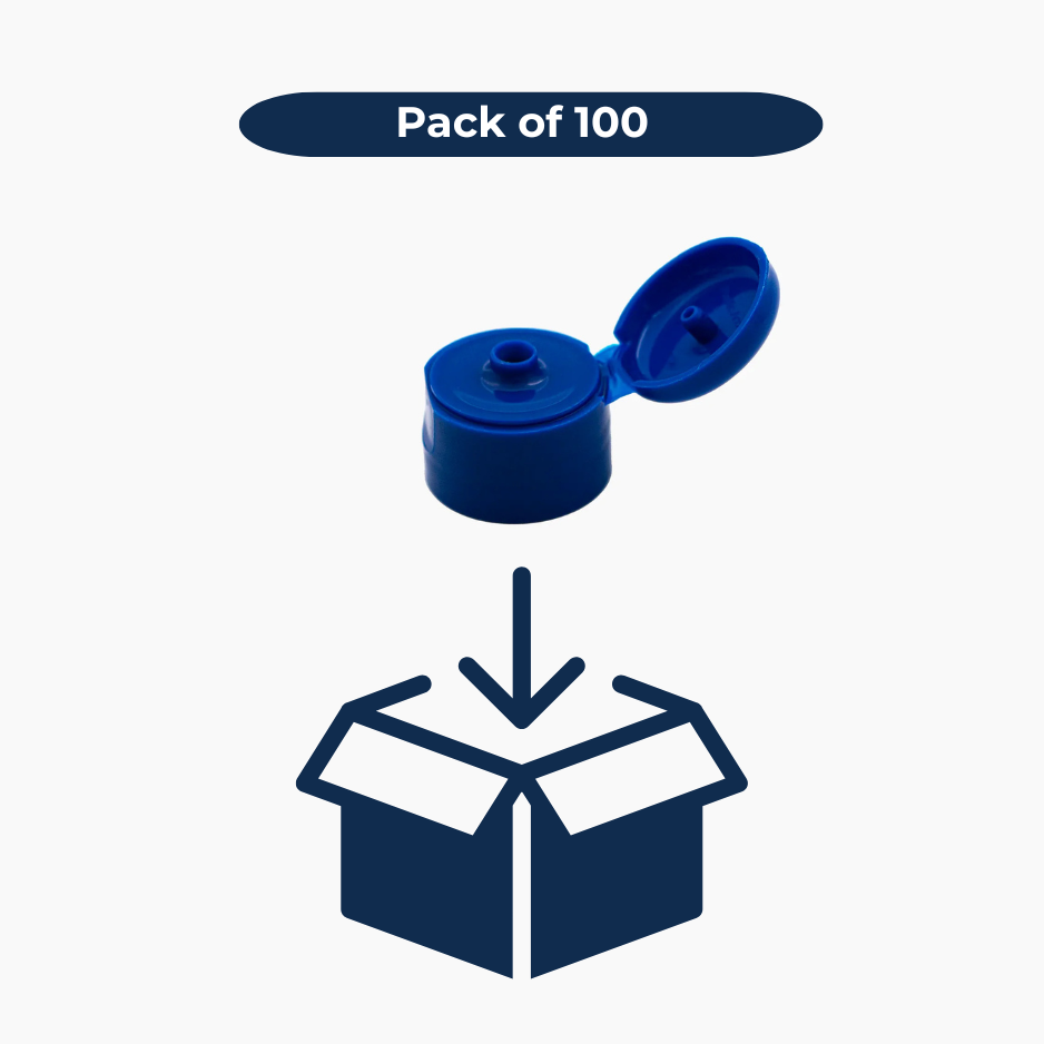 Flip Top Cap (24 mm) - Blue