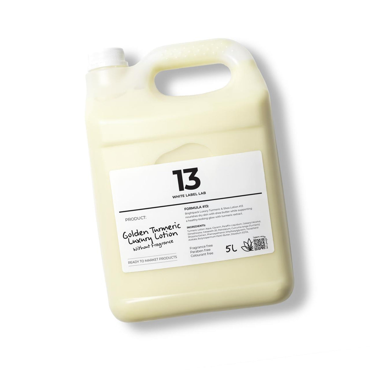 Golden Turmeric lotion 5L without fragrance