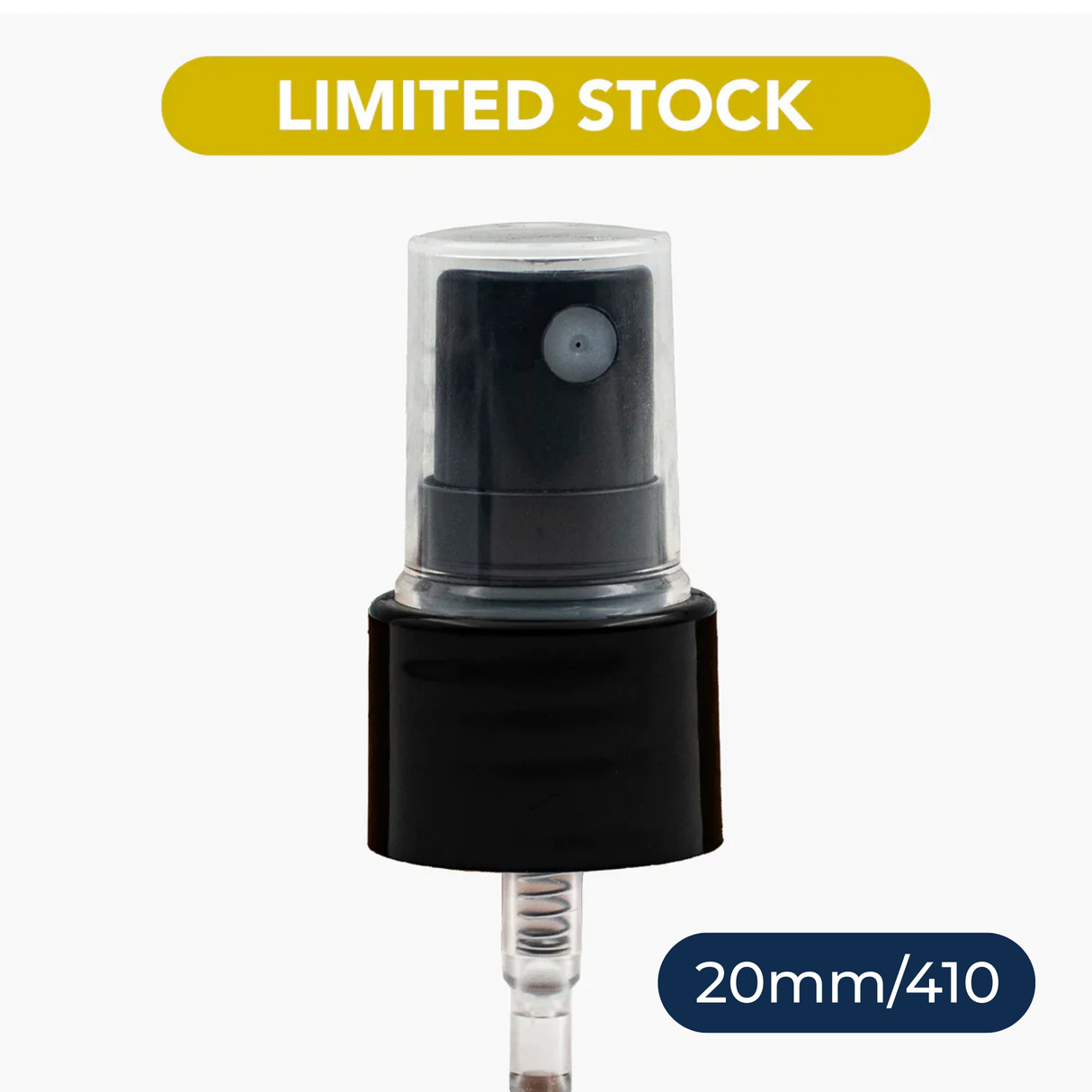 Mist Spray Cap (20 mm) - Black