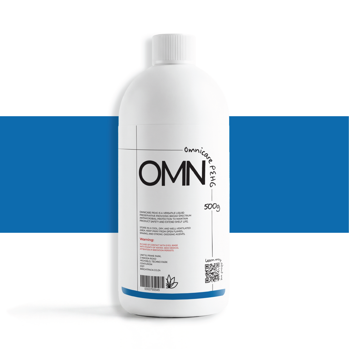 500g Liquid preservative for skincare and cosmetics, broad spectrum antimicrobial that prevents contamination and improves product stability