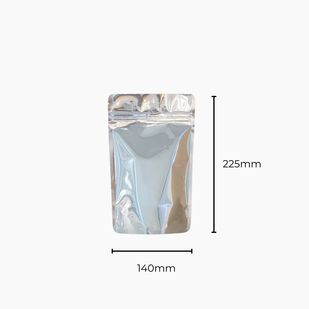 600 ml Stand-Up Pouch (Zipper) - Metallic