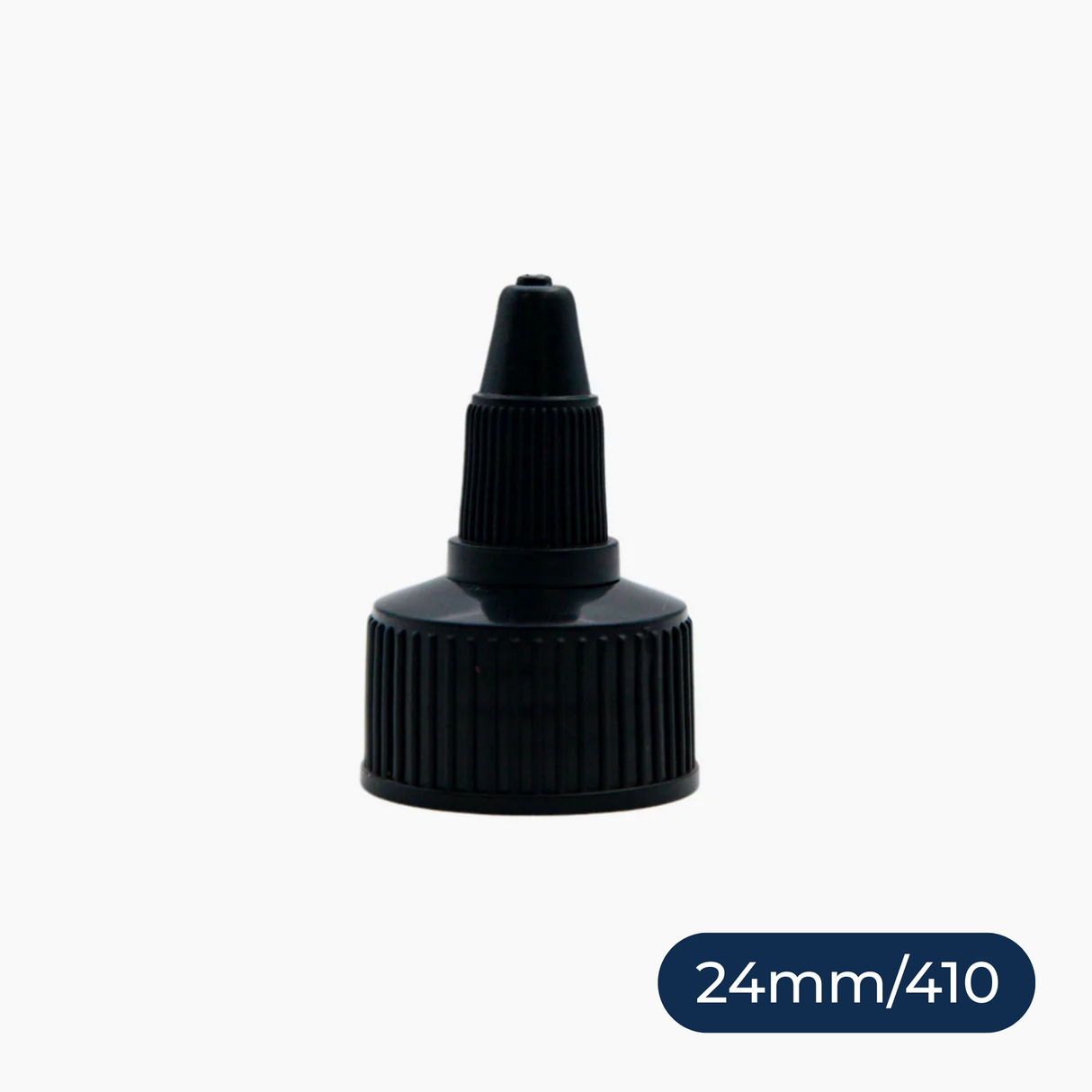 Screw Lock Spout Cap (24 mm) - Black