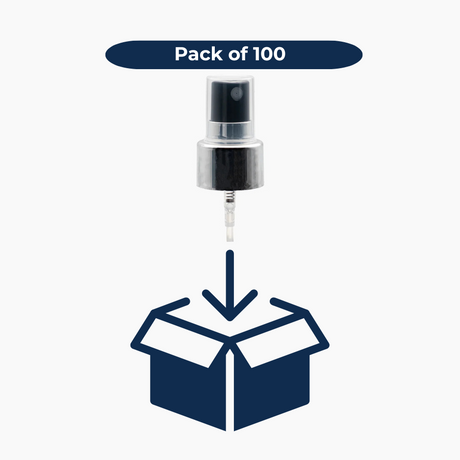 Silver Collar Mist Spray (24 mm) - Black