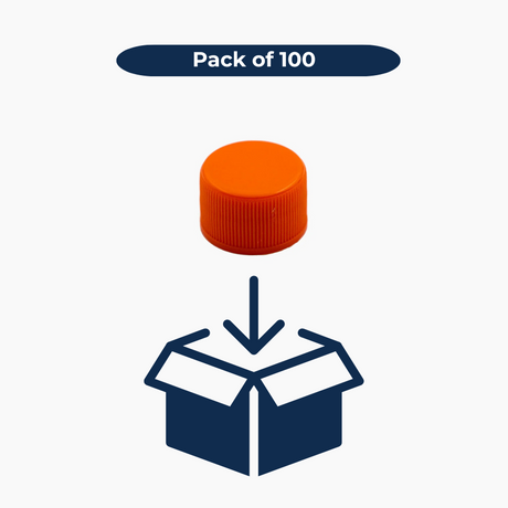 Standard EPE Liner Cap (24 mm) - Orange