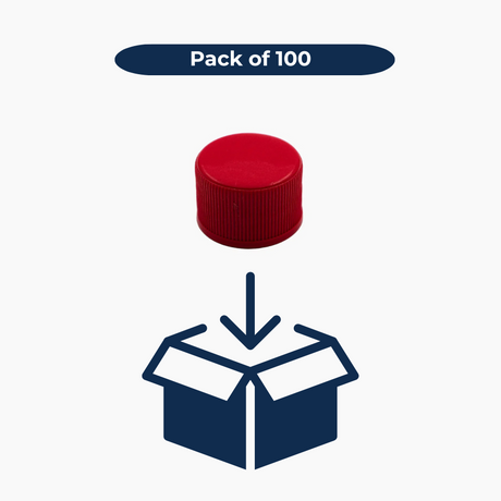 Standard EPE Liner Cap (24 mm) - Red
