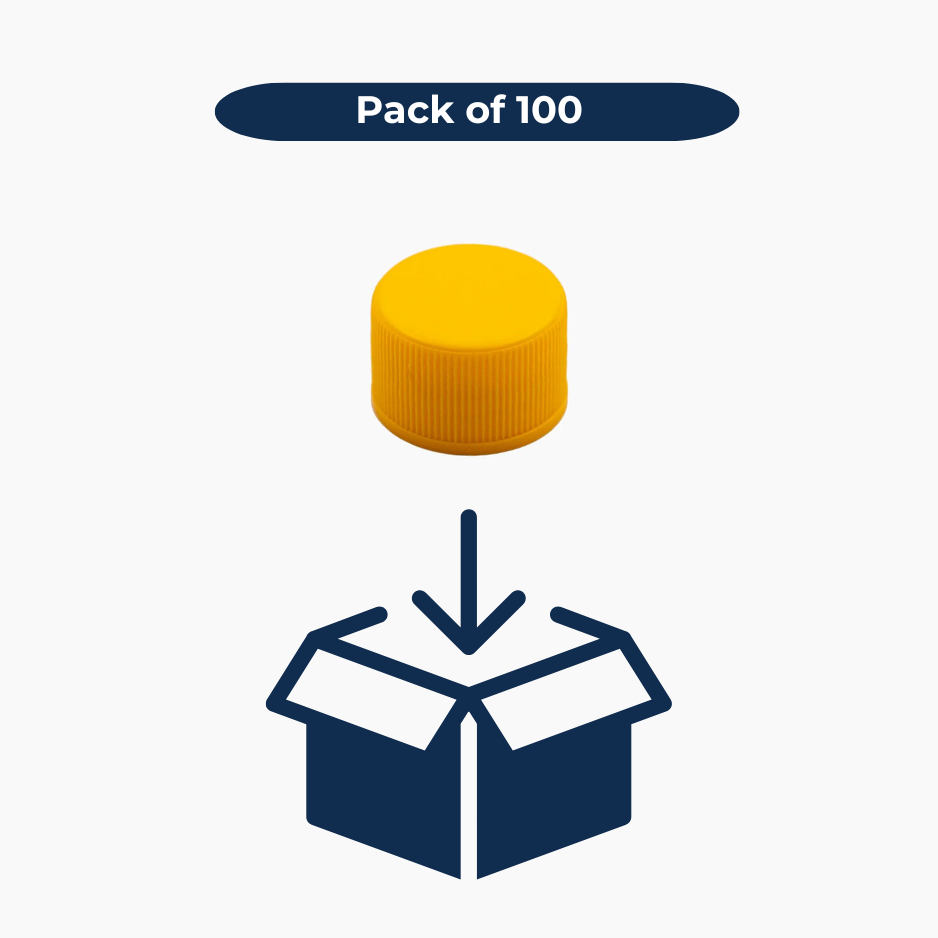 Standard EPE Liner Cap (24 mm) - Yellow