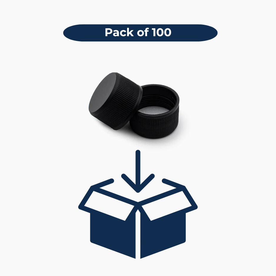 Standard EPE Liner Cap (28 mm) - Black