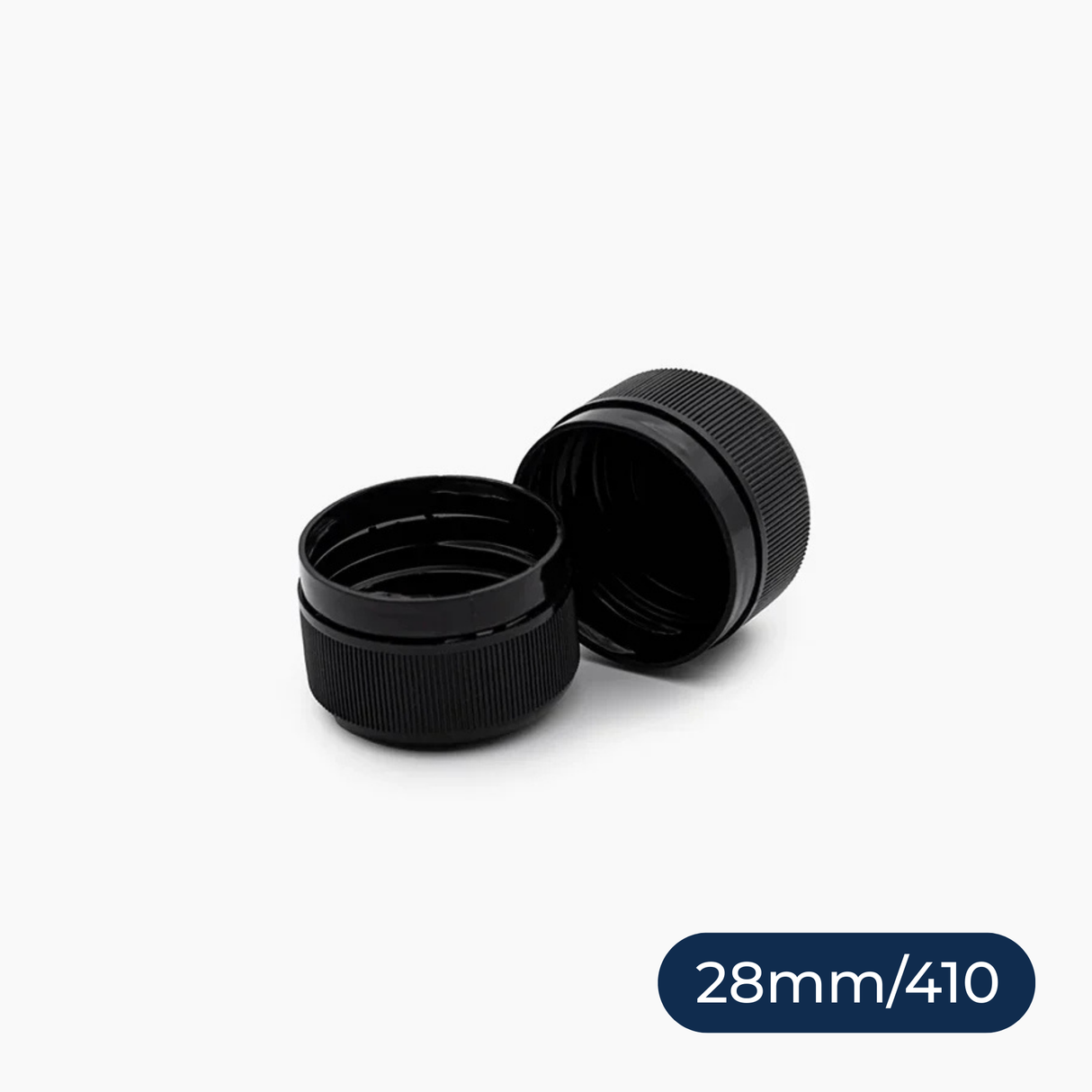 Tamper Evident Cap (28 mm) - Black