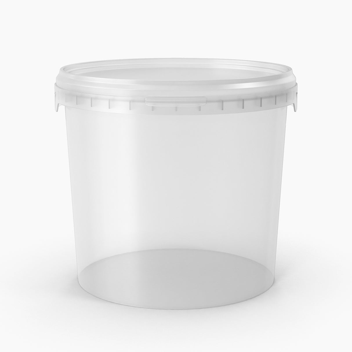 Clear plastic bucket – 20L size