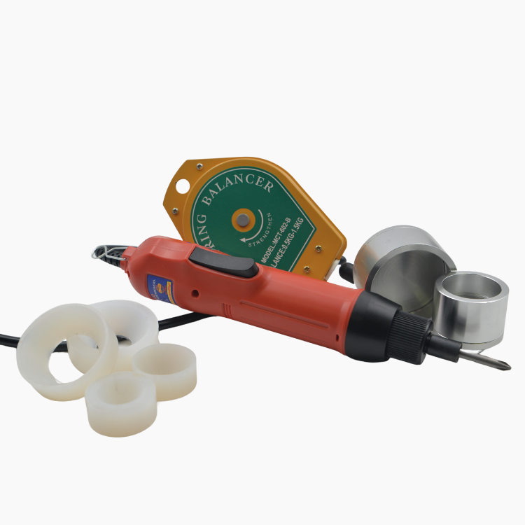 Electric handheld bottle capping machine disassembled parts