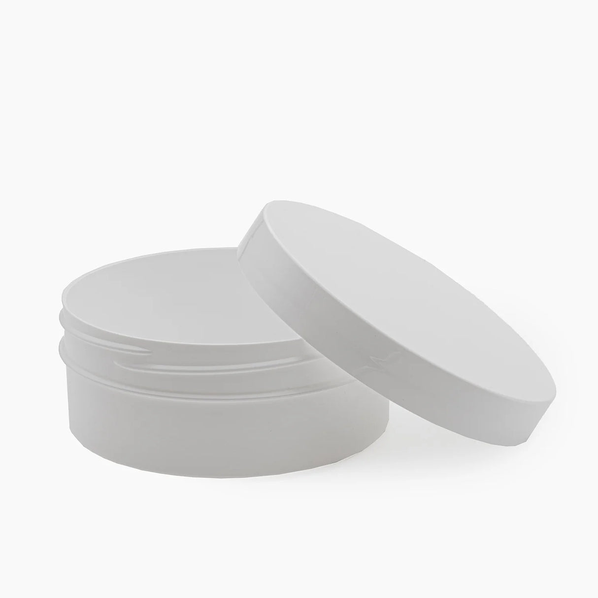 250ml Body Butter Jar  - White with White Lid