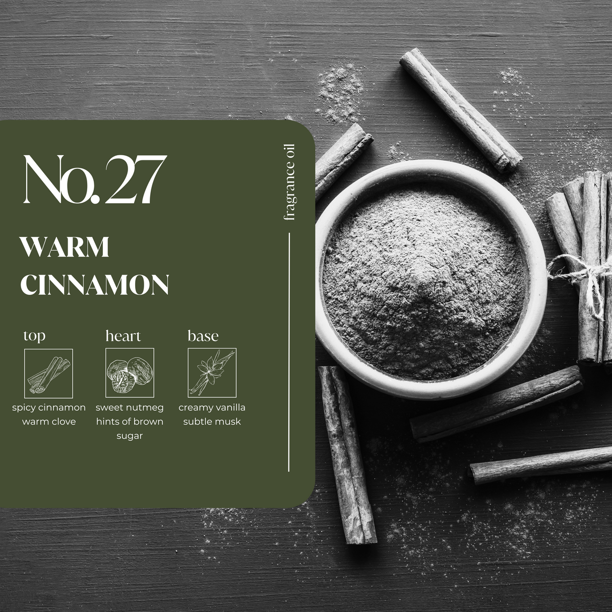 Warm Cinnamon Fragrance Oil