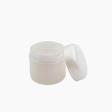50 g Euro Jar with Lid - White